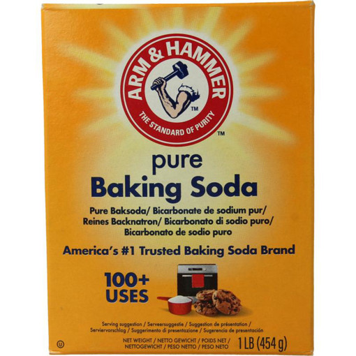 afbeelding van baking soda poeder