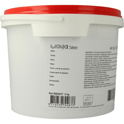 afbeelding van Monki tahin eko bio