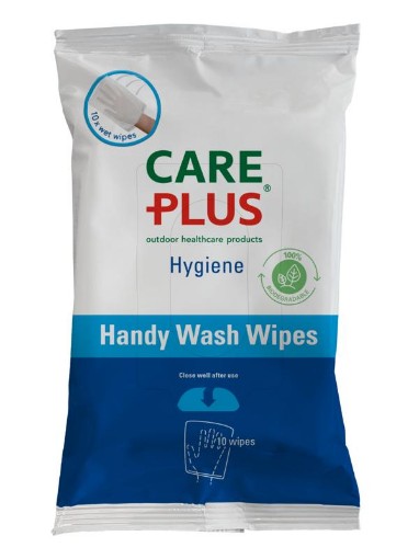 afbeelding van Care Plus hygiene wash wipes
