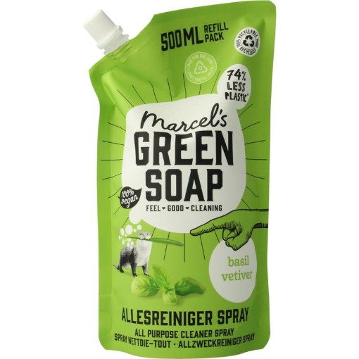 afbeelding van Allesreiniger spray basilicum & vertivert gras nav