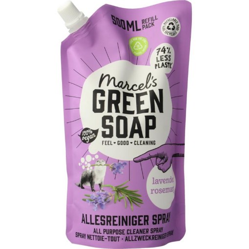afbeelding van Allesreiniger Lavendel & rozemarijn navulling