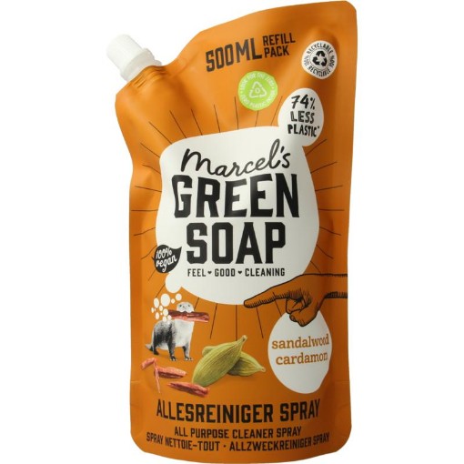 afbeelding van Allesreiniger spray sandelhout & kardemom navullin