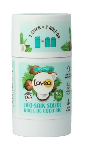 afbeelding van Solid deo care coconut oil organic