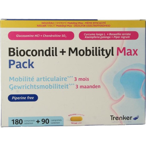 afbeelding van Duopack biocondil + mobility 180+90 tabletten