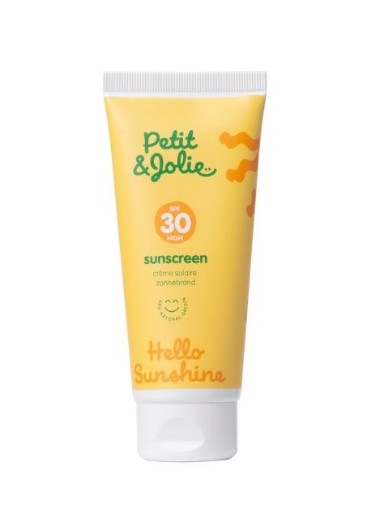 afbeelding van petit&jolie sunscreen spf30