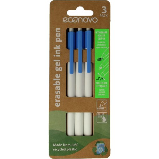 afbeelding van Gelpennen uitwisbaar blauw