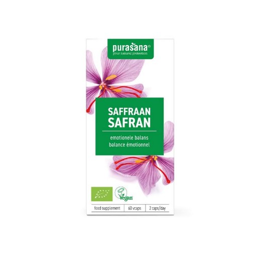 afbeelding van saffraan extract 15mg bio