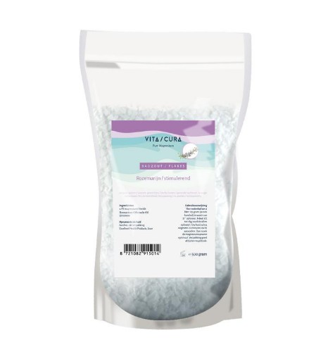 afbeelding van Magnesium zout flakes rozemarijn