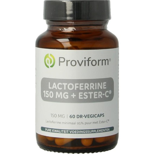 afbeelding van lactoferrine pu 150mg+ester c
