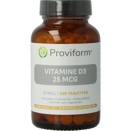 afbeelding van Vitamine D3 - 25 mcg (1000IE)