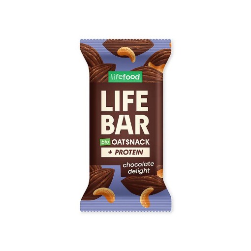 afbeelding van lifebar oatsnack pr choc delig