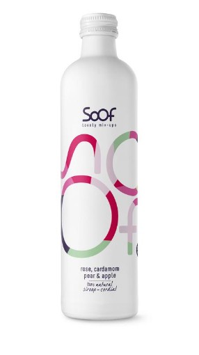 afbeelding van soof siroop kardem,peer,appel