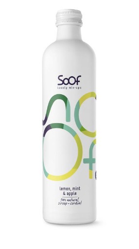 afbeelding van soof siroop citroen,munt,appel