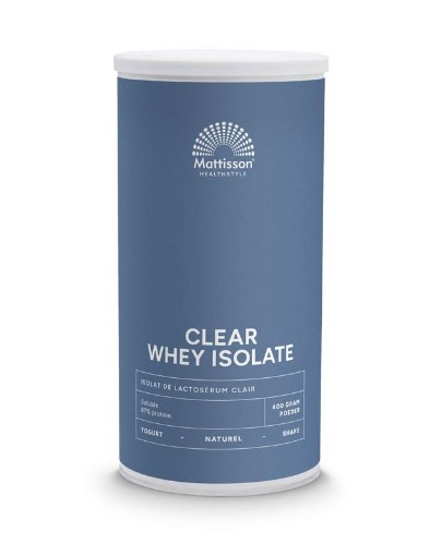 afbeelding van clear whey isolate