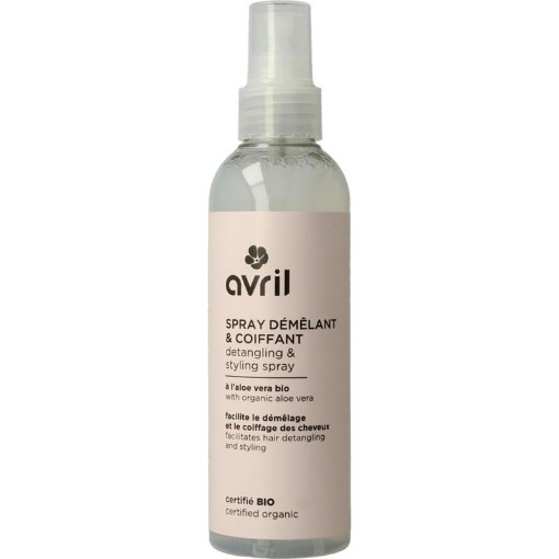 afbeelding van hair styling & anti klit spray