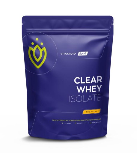 afbeelding van clear whey isolate tropical
