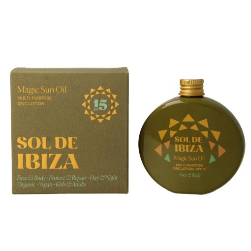 afbeelding van Zonneolie beschermend & herstellend SPF15 bio