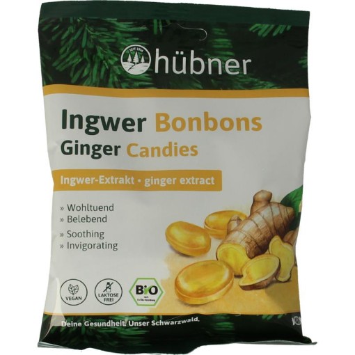 afbeelding van gember bonbons bio