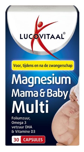 afbeelding van Magnesium mama & baby multi