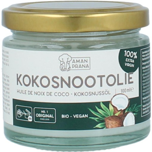 afbeelding van Amanprana kokosnootolie bio