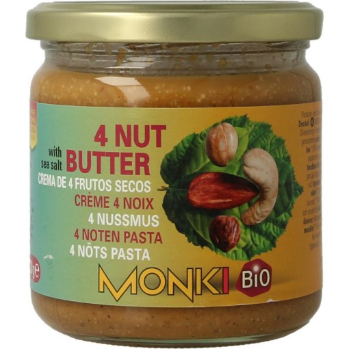 afbeelding van 4 Notenpasta bio