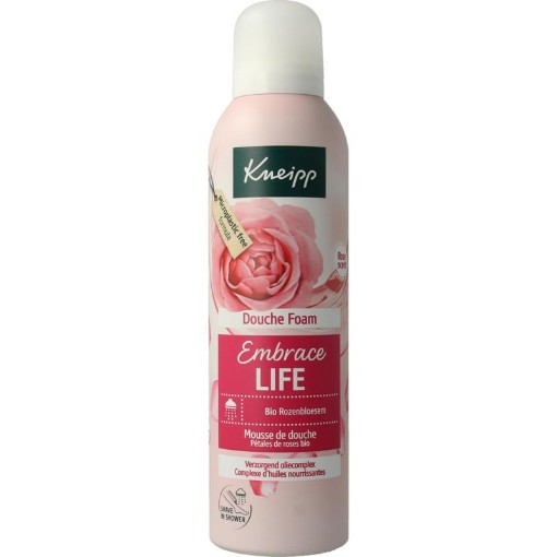 afbeelding van Douche foam embrace life