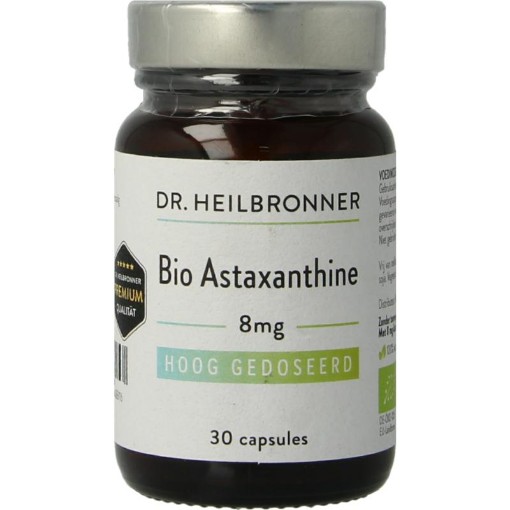 afbeelding van astaxanthine 8mg hoge dosi bio