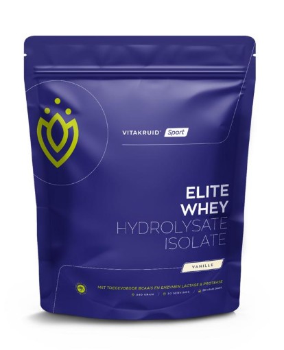 afbeelding van Elite whey protein vanille