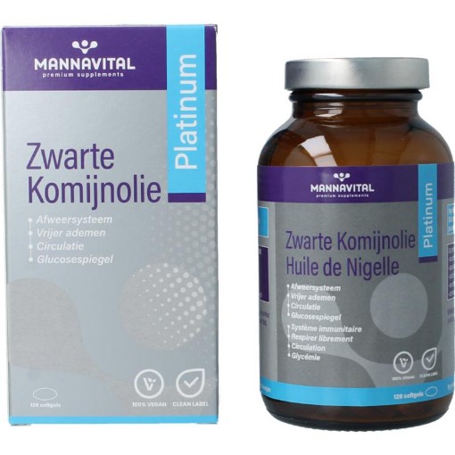 afbeelding van Zwarte komijnolie platinum
