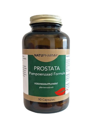 afbeelding van prostata (pompoenzaad formule)