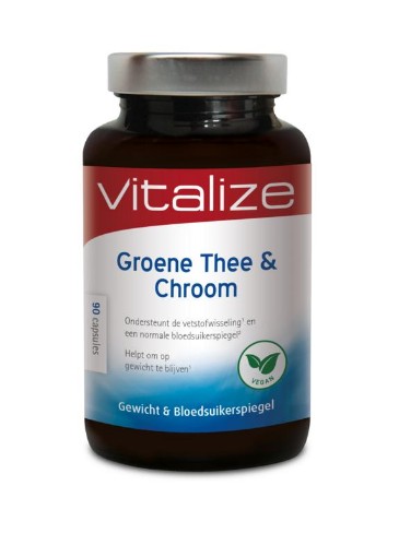 afbeelding van Groen thee & chroom