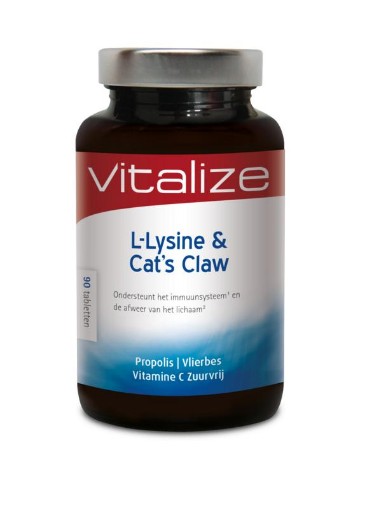 afbeelding van L-Lysine & cats claw