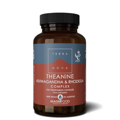 afbeelding van theanine ashwag & rhodio compl