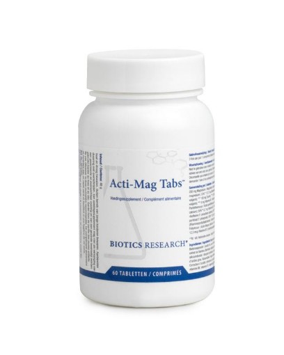Biotics Acti Mag Tabs 60 tabletten afbeelding