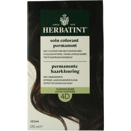 afbeelding van Herbatint 4d golden chestnut