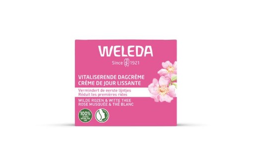 afbeelding van wilde rozen&witte thee dagcrem