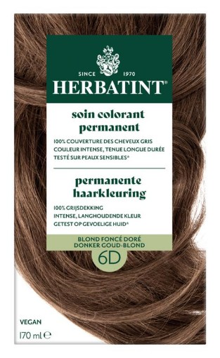afbeelding van Herbatint 6d donker goudblond