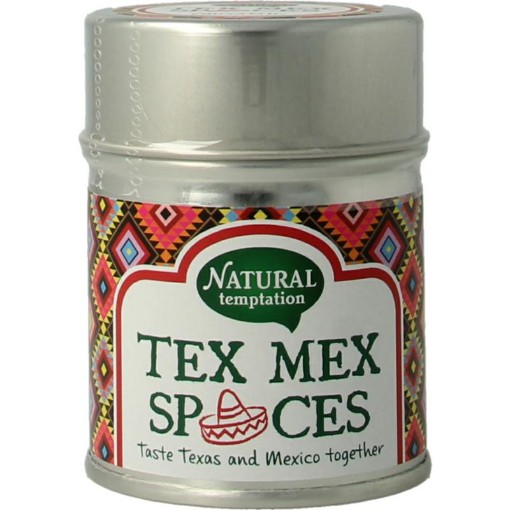 afbeelding van Tex Mex spices blikje bio