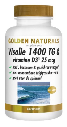 afbeelding van Visolie 1400 TG vitamine D3