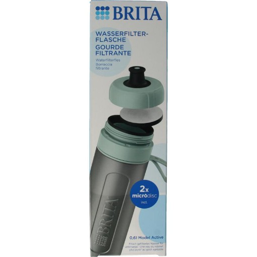 afbeelding van Brita waterfles active d green