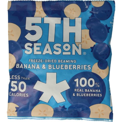 afbeelding van Freeze dried banana blueberry