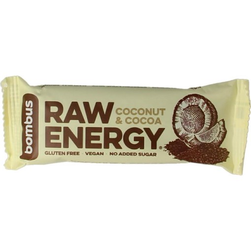 afbeelding van Raw energy bar coconut & cocoa