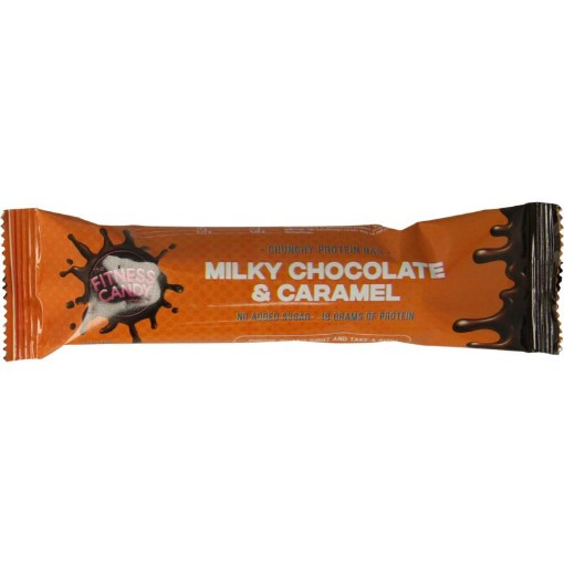 Fitness Candy Milky chocolate & caramel 55g