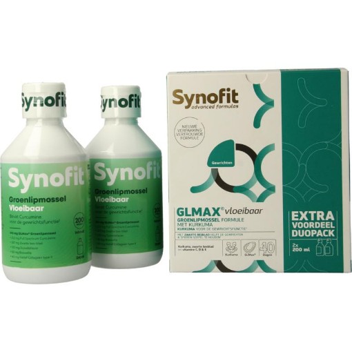 Synofit Synofit glmax groenli vl 2x200 400ml