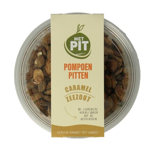 Met Pit Pompoenpitten caramel zeezout 150g