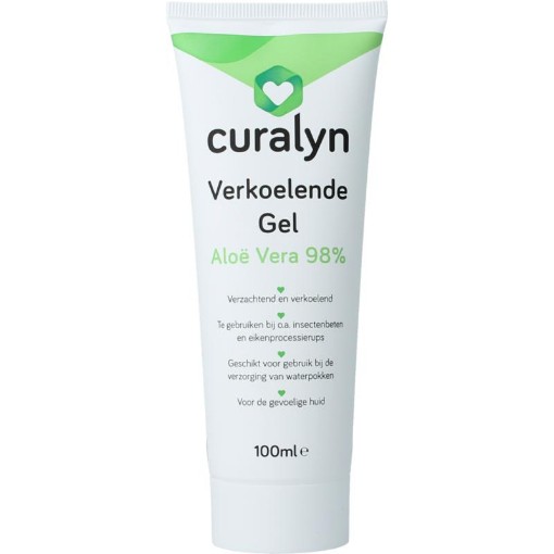 Curalyn Verkoelende gel aloe vera 100ml