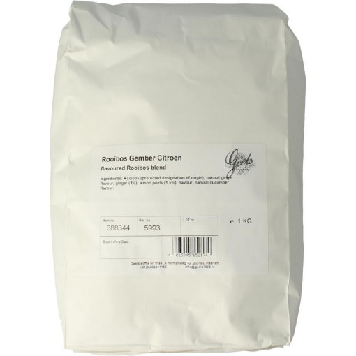 Geels Rooibos gember citroen 1000g