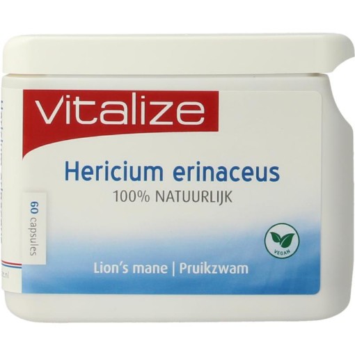 Vitalize Hericium erinaceus 100% natuurlijk 60ca