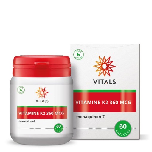 Vitals Vitamine K2 360mcg 60ca
