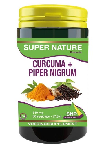 Curcuma & piper nigrum 510 mg puur